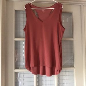 Ann Loft Layered tank tunic
